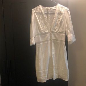Reformation white dress
